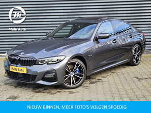 BMW 3-serie 320e M Sport Shadow Plug In Hybrid Dealer O.H PHEV | Schuifdak | Adaptive Cruise | Head Up | 19