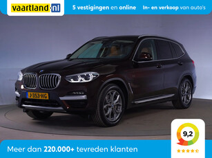 BMW X3 xDrive30e High Executive Luxury X-Line [ Live cockpit prof. Leder Stoelverwarming ]