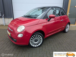 Fiat 500 1.4-16V 101pk NaviAircoVelgenParksensorPanoramadak