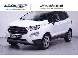 Ford EcoSport 1.0 EcoBoost Titanium Navi Schuifdak Winterpakket Camera PDC v+a Apple Carplay 1e Eig. NAP Rijklaar