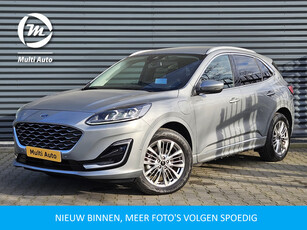 Ford Kuga 2.5 Vignale Plug In Hybrid 1500kg Trekgewicht PHEV | Adaptive Cruise | Lederen Sportstoelen Memory | Head Up | 360 Camera | Keyless | Apple Carplay | Stuurverwarming |