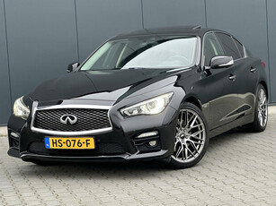 Infiniti Q50 2.0T Sport Tech Schuifdak - Led - Leder - 360° Camera - Sportstoelen