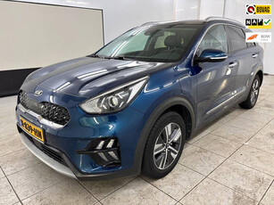 Kia Niro 1.6 GDi PHEV DynamicPlusLine+Led+Leder+breed-navigatie+camera+stuur&stoel-verw+2 x snoer = SUPER AANBIEDING !!