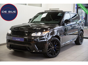 Land Rover Range Rover Sport 5.0 V8 Supercharged SVR 2e Eig Dealer Onderhouden Pano Soft Close DAB Carbon Trekhaak Full Option