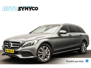 Mercedes-Benz C-Klasse Estate 180 Automaat Premium | Adapt. Cruise | LED | Wegkl. Trekhaak | 17 inch LMV | Getint Glas