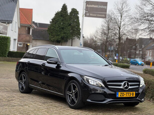 Mercedes-Benz C-klasse Estate 180 Prestige|Navigatie|Leer|AMG|Zwart-Zwart|Sublieme staat