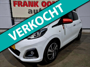 Peugeot 108 1.2 Puretech 82PK Roland Garros + NAP|Dealer OH|Cabrio top|Keyless|Camera|Climate control|15