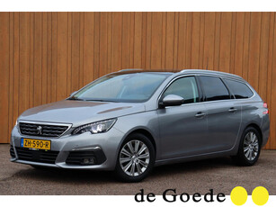 Peugeot 308 SW 1.2 PureTech Blue Lease Premium org. NL-auto leer+vw trekhaak camera panoramadak