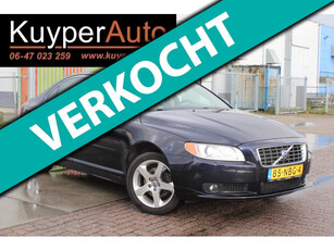 Volvo S80 2.5 T Summum LPG /BENZINE .GOED ONDERHOUDEN VOL LEDER NAVI CLIMA TREKHAAK PARKEERSENSOREN