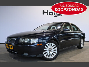 Volvo S80 2.5T Automaat Summum Ecc Navigatie Schuifdak Leder All in Prijs Inruil Mogelijk!