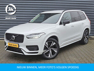 Volvo XC90 T8 Recharge AWD R-Design Plug In Hybrid 7 Persoons PHEV | Luchtvering | Trekhaak af Fabriek | Adaptive Cruise | Lederen Sportstoelen Memory | Harman Kardon | 360 Camera | BLIS | Keyless | Pilot Assist |