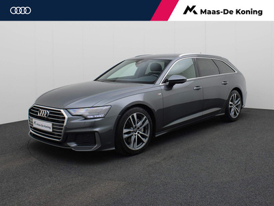 Audi A6 Avant 45 TFSI/266PK S edition · Drive select · Parkeersensoren · Leder/stof