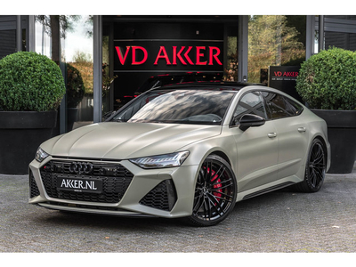 Audi RS7 MAT OLIJF WRAP+ABT+3D B&O+DYNAMIC PLUS+DESIGNPAKKET ROOD