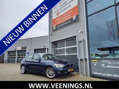 BMW 1-serie 116i High Executive - GROOT NAVI - LEER + STL