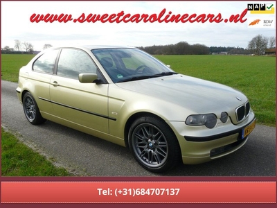 BMW 3-serie Compact 316ti Black&Silver 2001, Apk tot