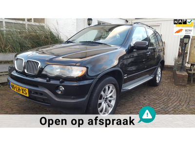 BMW X5 4.4i Executive Excellent mooie Youngtimer van 2e eigenaar. NL auto . Grotendeels BMW dealer onderhouden.Nwe distrib.ketting