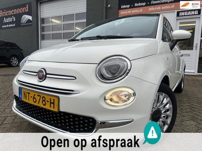 Fiat 500 1.2 Lounge met panoramadak en met airco en