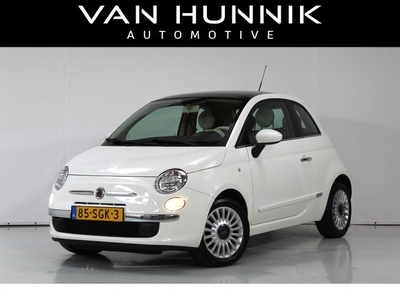 Fiat 500 1.2 Lounge Pano Airco All-Season (bj 2011)