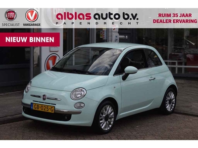 Fiat 500 80pk Turbo Lounge|Automaat|Leer|Leuk!