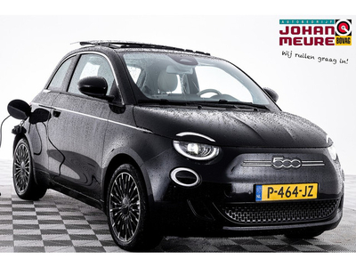 Fiat 500 e 42 kWh La Prima | SCHUIFDAK | LEDER | Full LED | SUBSIDIE MOGELIJK ✅ 1e Eigenaar -2e PINKSTERDAG OPEN!-