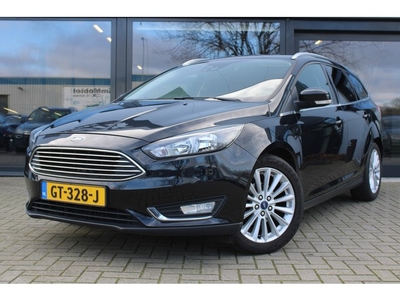 Ford FOCUS Wagon 1.0 Titanium Edition + CAMERA + HALF LEER