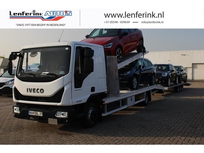 Iveco Eurocargo 75S21 210 pk Autotransporter 4 Lader Tijhof