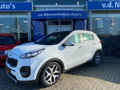 Kia Sportage 1.6 T-GDI 4WD GT-Line PlusLine | Stoel verarming/ventilatie | Leer | stuurwiel verwarming | Info Bas: 0492-588982