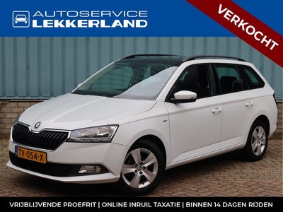 Škoda Fabia Combi Clever 1.0 TSI 100pk NAVI CLIMA