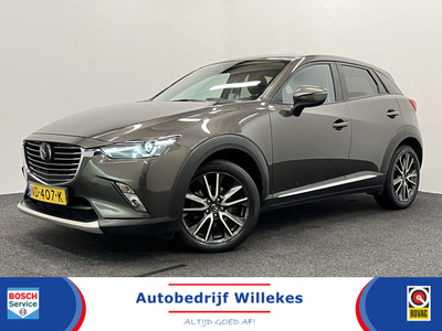 Mazda CX-3 2.0 SkyActiv-G 120 GT-M | NAVIGATIE | HEAD-UP DISPLAY | LEDEREN BEKLEDING | STOELVERWARMING | CAMERA |