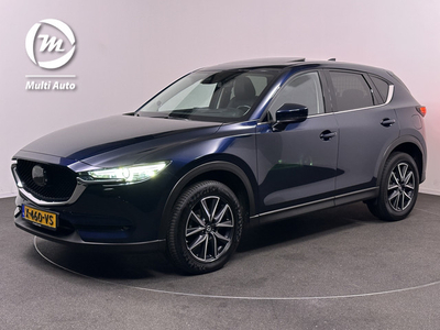 Mazda CX-5 2.5 SkyActiv-G 194 GT-M 4WD Dealer O.H | Schuifdak | Adaptive Cruise | Head Up | BOSE Sound | Lederen Bekleding Memory | DAB | LED | Navi | El. Achterklep |