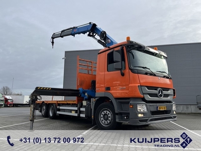 Mercedes-Benz Actros 2532 Euro 5 / HMF 3000 K2 Crane /