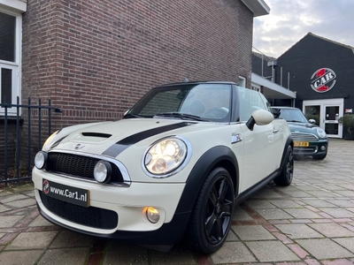 Mini Cooper S 1.6 Cabrio Chili LEDER XENON PDC STOELVERW