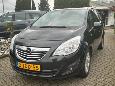 Opel Meriva 1.4 Turbo 2013 Cosmo LPG Zwart Trekhaak