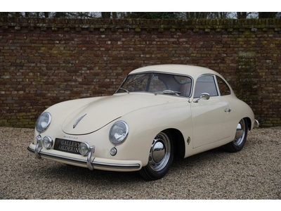 Porsche 356 'Pre-A' Coupe Executed in 'Elfenbein/Ivory'