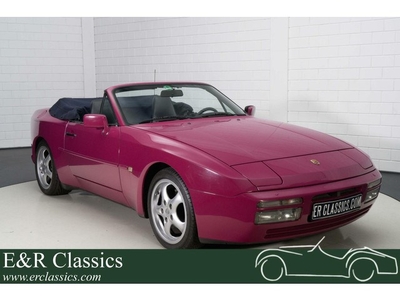 Porsche 944 Cabriolet Rubystone Red Historie bekend