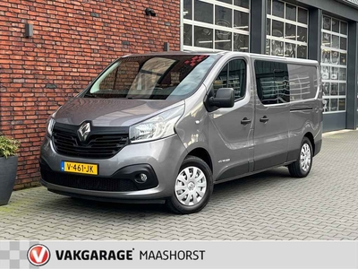 Renault Trafic 1.6 dCi T29 L2H1 DC Luxe Energy 5-deurs BTW ParkeerSensoren/KeylessStart/Navi/Airco/Cruise/Trekhaak/Bluetooth