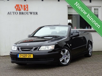 Saab 9-3 Cabrio 1.8T Linear 150pk VERKOCHT