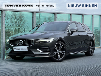 Volvo V60 2.0 T8 Twin Engine AWD Inscription Head-up display, Panorama dak, Electr. verstelbare stoelen voor, Harman-Kardon premium audio, Full led, Styling kit V60, Trekhaak semi Elektrisch