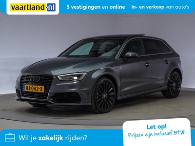 Audi A3 SPORTBACK E-TRON S-line + [ Bang&Olufsen Nav Panoramadak ]