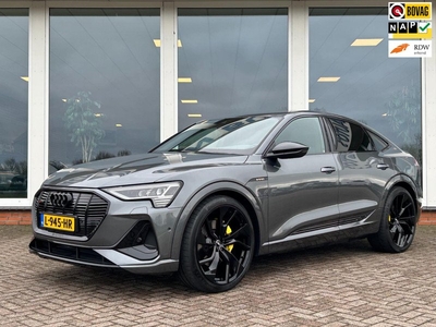 Audi E-tron Sportback 50 quattro S-Line 71 kWh - Luchtvering - 23 inch - Panorama - ALL Black Pakket - B&O