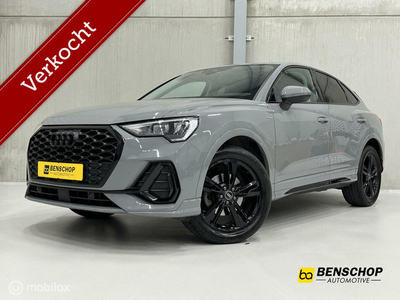 Audi Q3 Sportback 35 TFSI S-Line Nardo Grey Black line Navi Alcantara Carplay Virtual