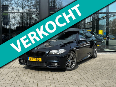 BMW 5-serie 535i High Executive | HUD | M-pakket | Stoelverkoeling / verwarming | Compleet gedocumenteerd