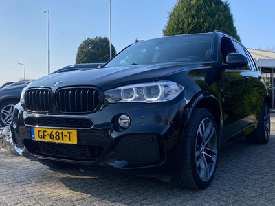 BMW X5 4.0D 2014 Zwart M-Pakket Panoramadak Black Edition