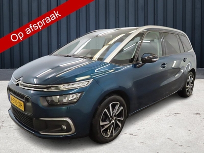 Citroën Grand C4 Spacetourer 1.2 PureTech Shine 7-Persoons (131PK), 1ste-Eigenaar, Keurig-Onderh., Navigatie/Apple-Carplay/Android-Auto, Keyless-Entry/Start, Parkeersensoren-V+A, Spiegel-Pakket, Airco/Climate-Control, LM.-Velgen-17Inch, DAB, Achterui