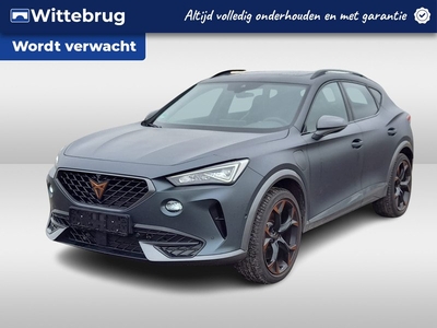 CUPRA Formentor 1.4 e-Hybrid 245pk DSG VZ Black Edition / Matt Grijs Exclusief / Panoramadak / Super Sportstuur / Zwart Leer / 19