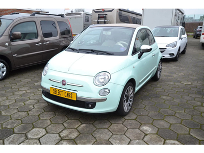 Fiat 500 C 1.2 Lounge 1e eigenaar abs airco navi trekhaak cruise control net nieuwe D RIEM vele extra's mooi en goed