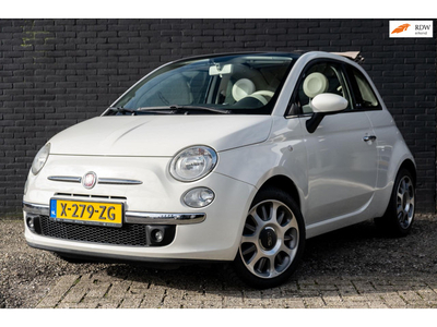 Fiat 500 C 1.2 Lounge | Climate | PDC | Half Leer