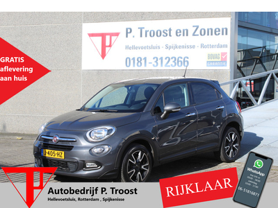 Fiat 500X 1.6 PopStar Navigatie/Cruise control/Airco/Parkeersensoren/Trekhaak/Licht metaal/Keyless