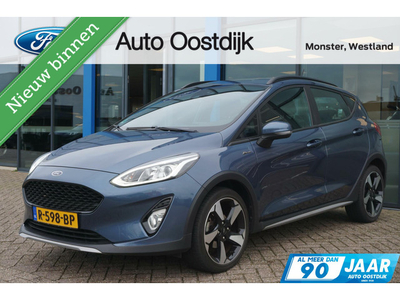 Ford Fiesta 1.0 EcoBoost Active 100PK Automaat Winterpack Carplay-navi Cruise Climate LED Parkeersensoren *Compleet*