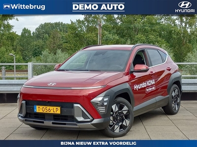 Hyundai KONA 1.6 GDI HEV Premium | LEDER | LED VERLICHTING | KEYLESS ENTRY | Rijklaarprijs!